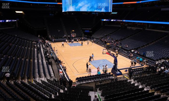 FedExForum - Section 108 A Seat View
