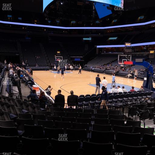 FedExForum - Section 108 Seat View