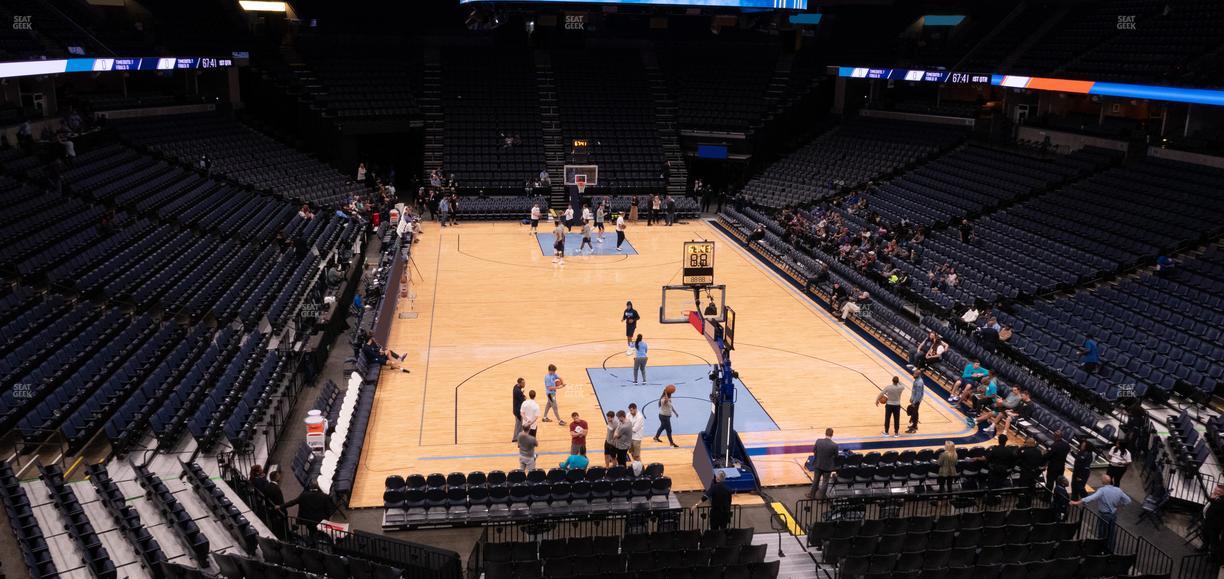 FedExForum - Section 109 A Seat View