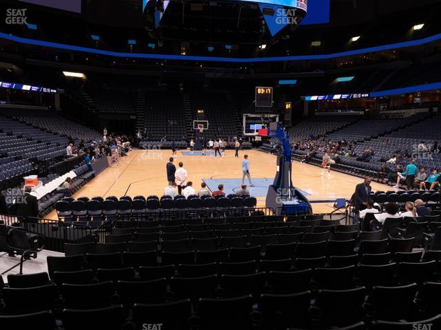 FedExForum - Section 109 Seat View
