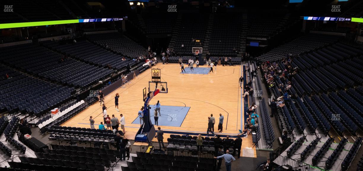 FedExForum - Section 110 A Seat View