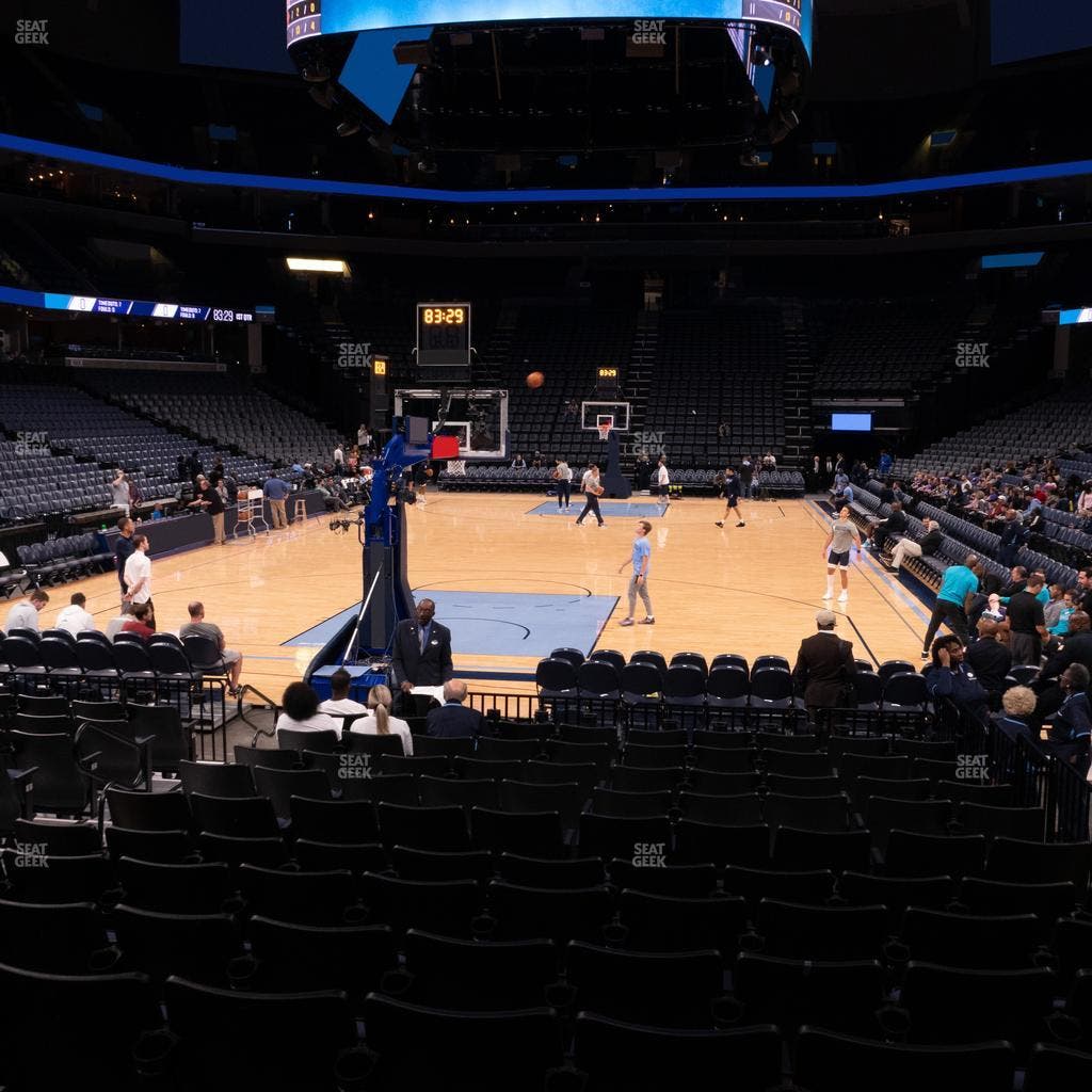 FedExForum - Section 110 Seat View