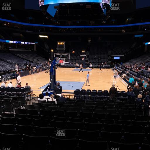 FedExForum - Section 110 Seat View
