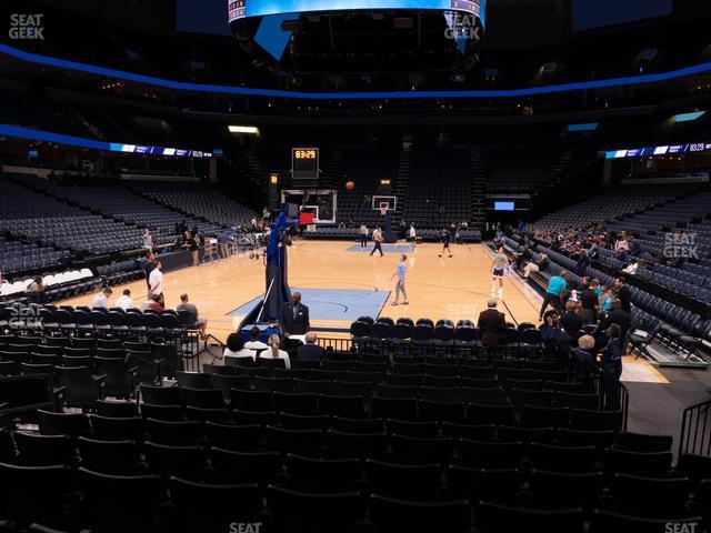 FedExForum - Section 110 Seat View