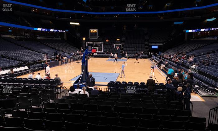 FedExForum - Section 110 Seat View