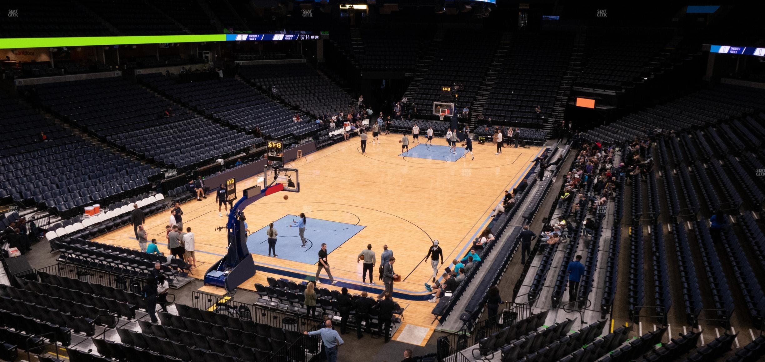 FedExForum - Section 111 A Seat View
