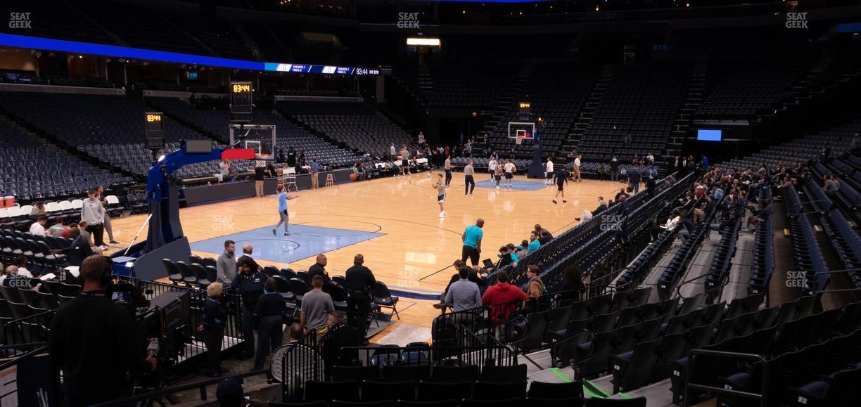 FedExForum - Section 111 Seat View