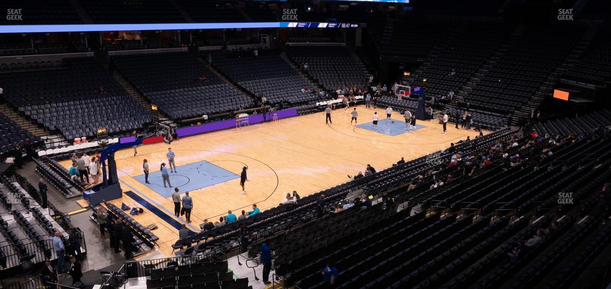 FedExForum - Section 112 A Seat View