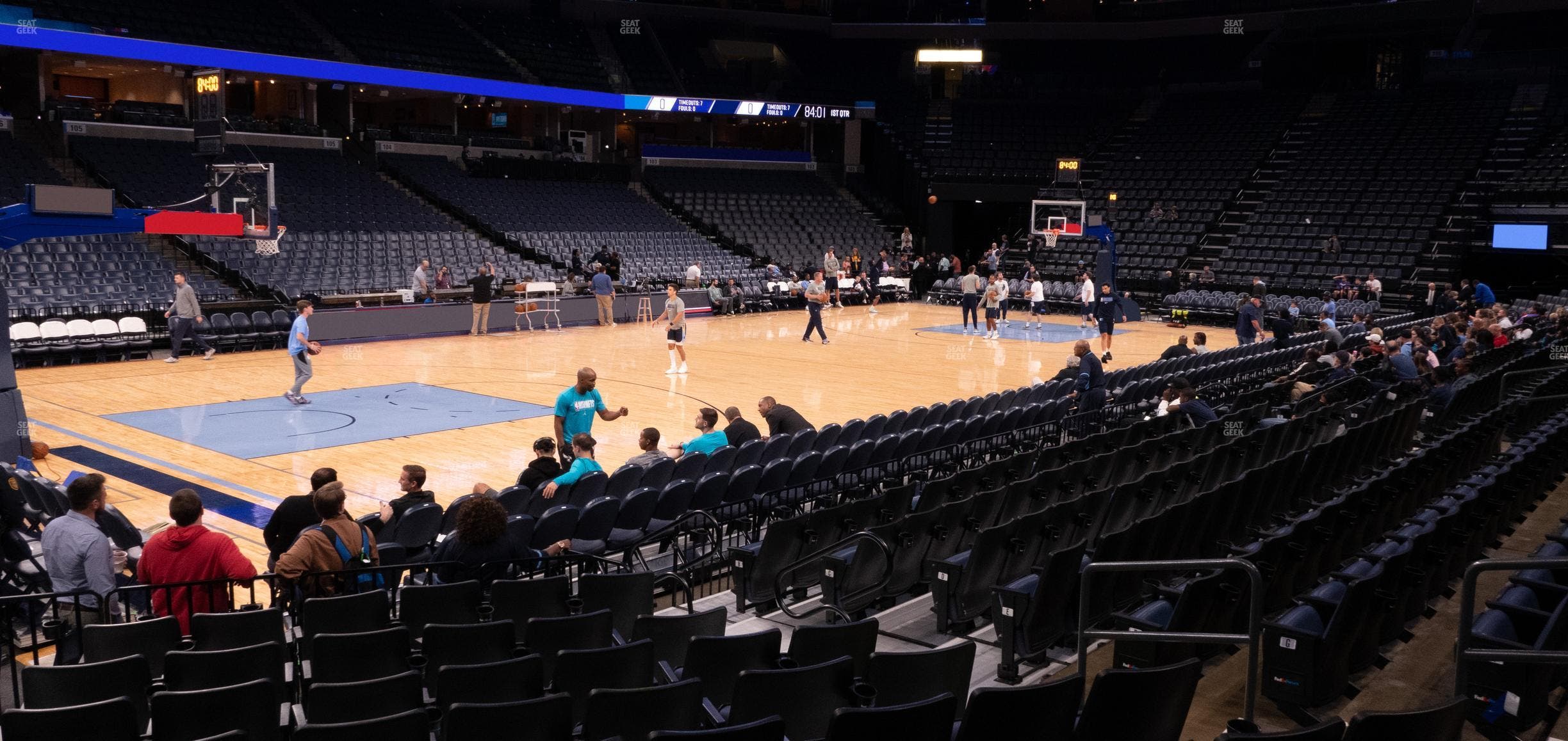 FedExForum - Section 112 Seat View