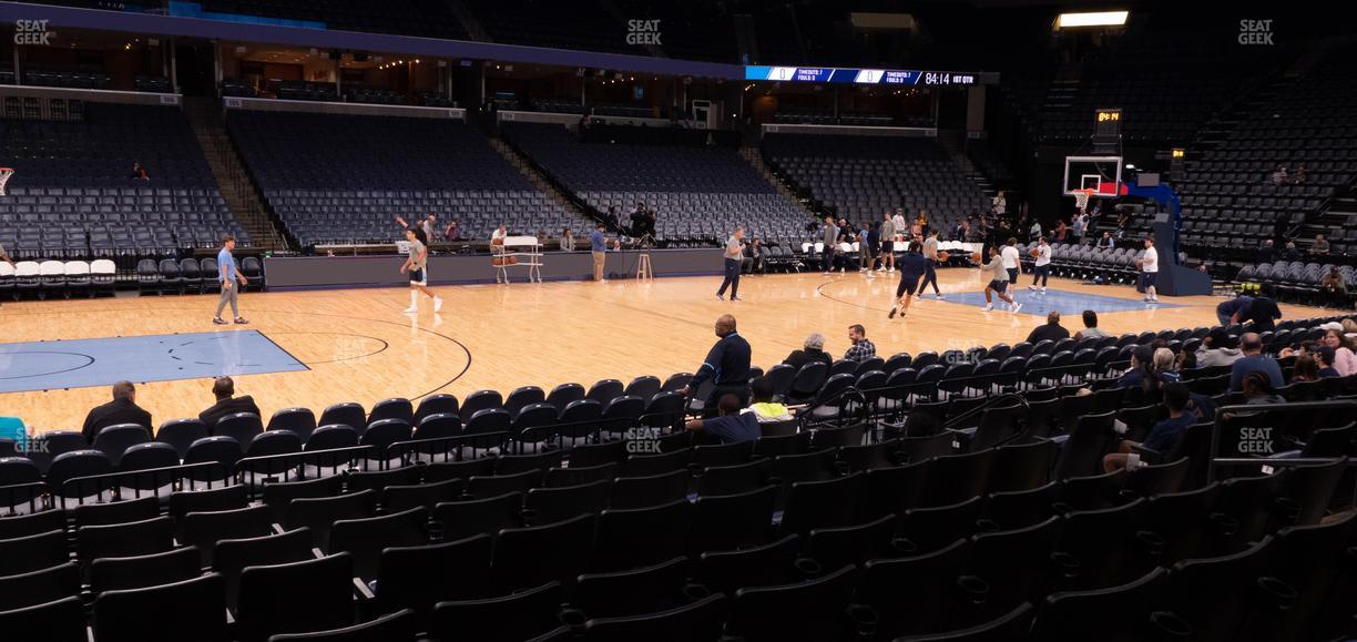 FedExForum - Section 113 Seat View