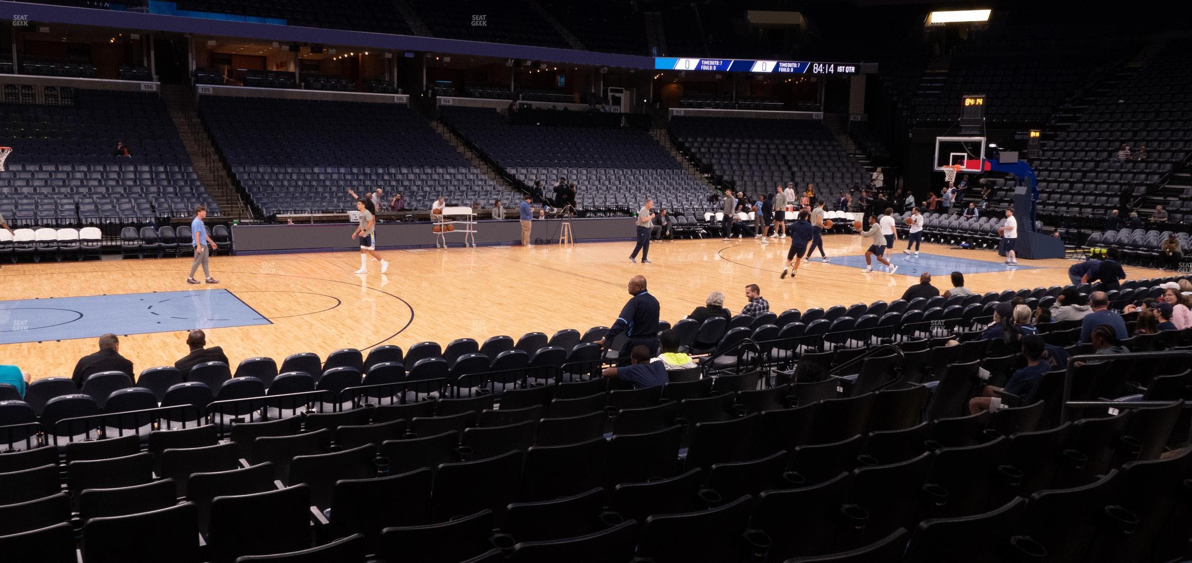 FedExForum - Section 113 Seat View