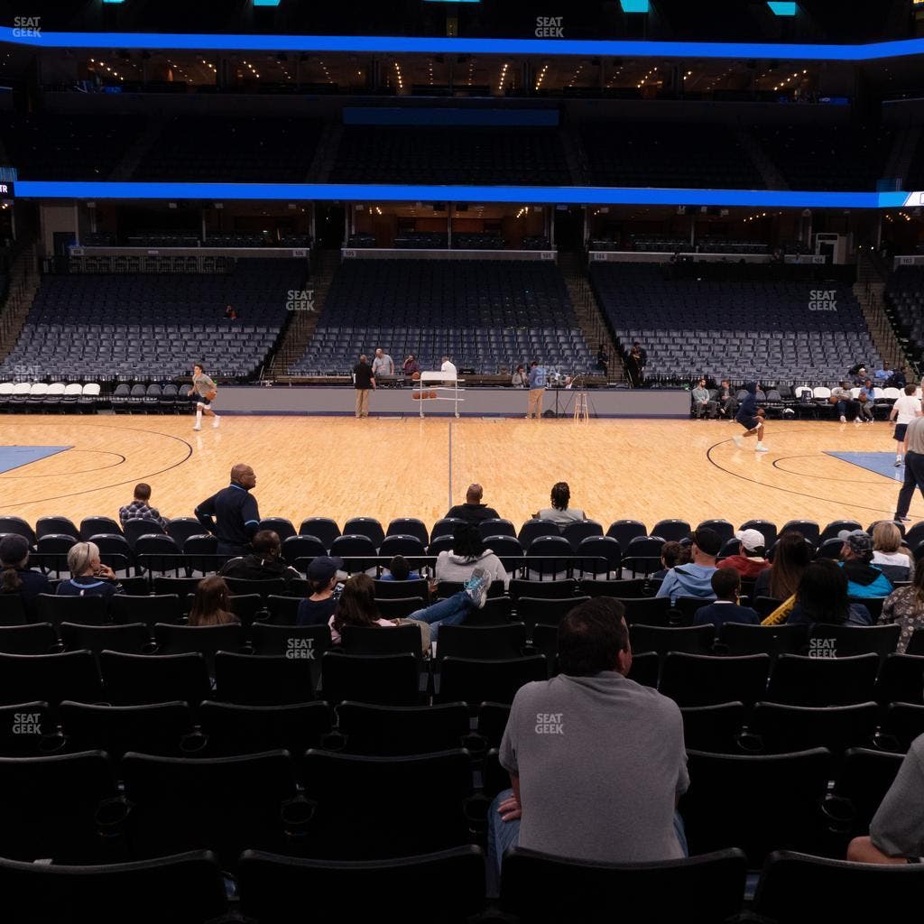 FedExForum - Section 114 Seat View