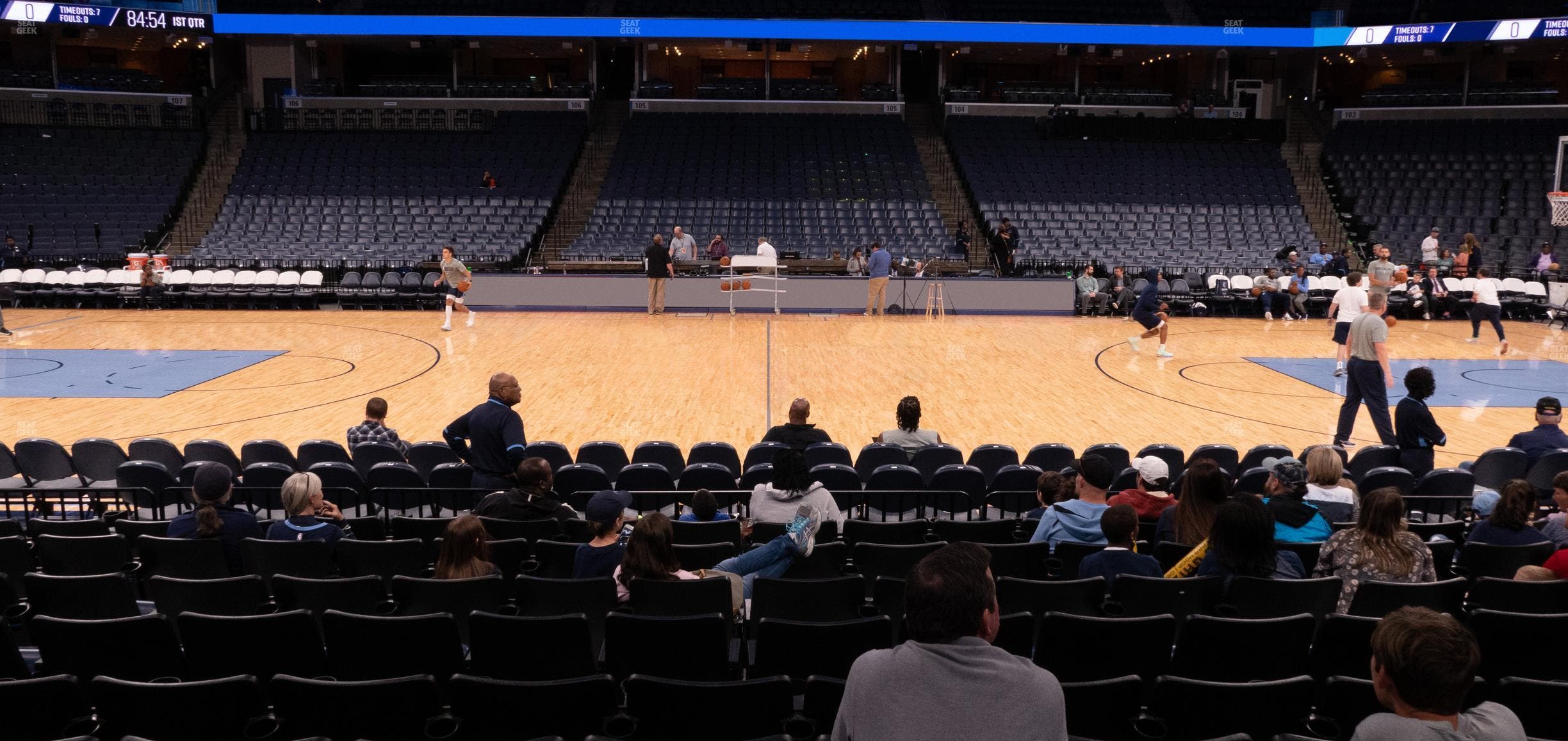 FedExForum - Section 114 Seat View