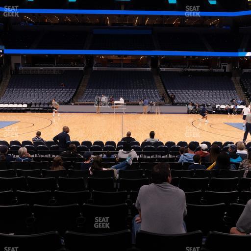 FedExForum - Section 114 Seat View