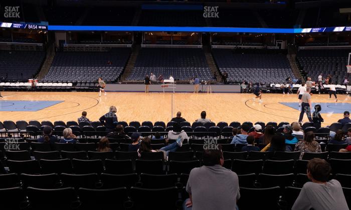 FedExForum - Section 114 Seat View