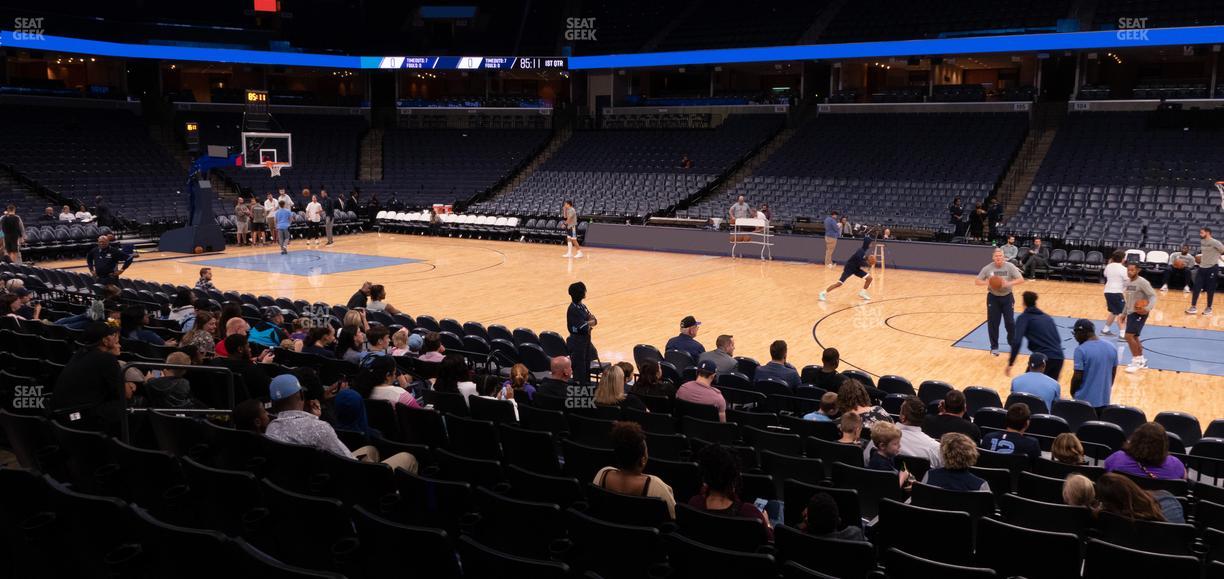 FedExForum - Section 115 Seat View