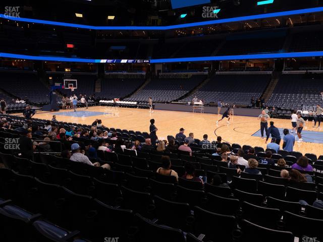 FedExForum - Section 115 Seat View