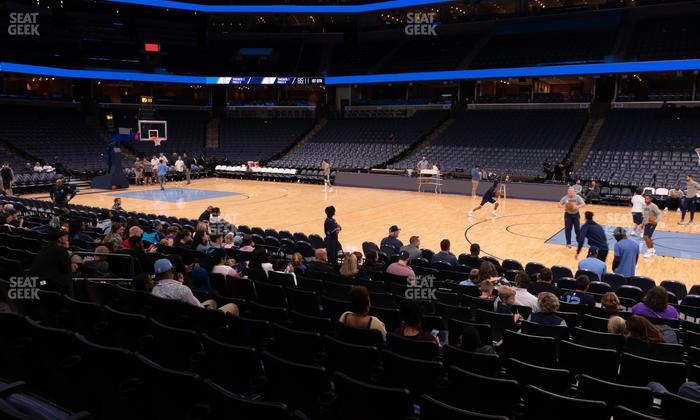 FedExForum - Section 115 Seat View