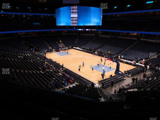 FedExForum - Section 116 A Seat View