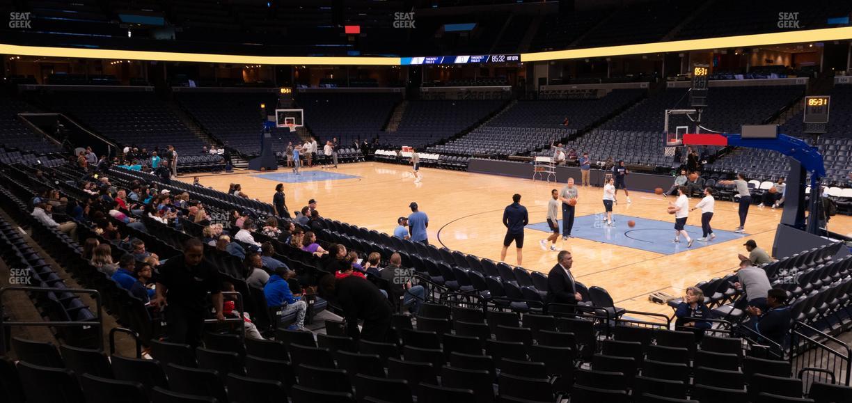 FedExForum - Section 116 Seat View
