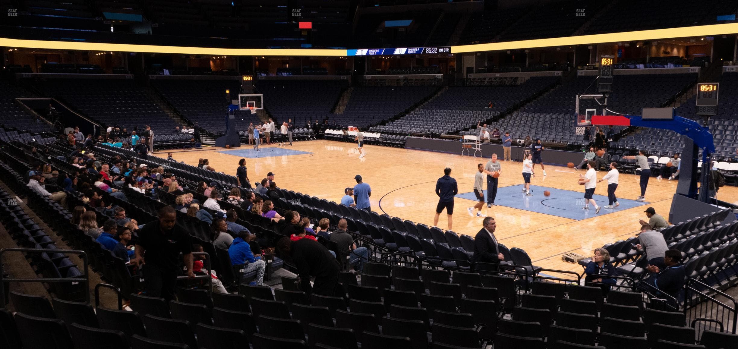 FedExForum - Section 116 Seat View