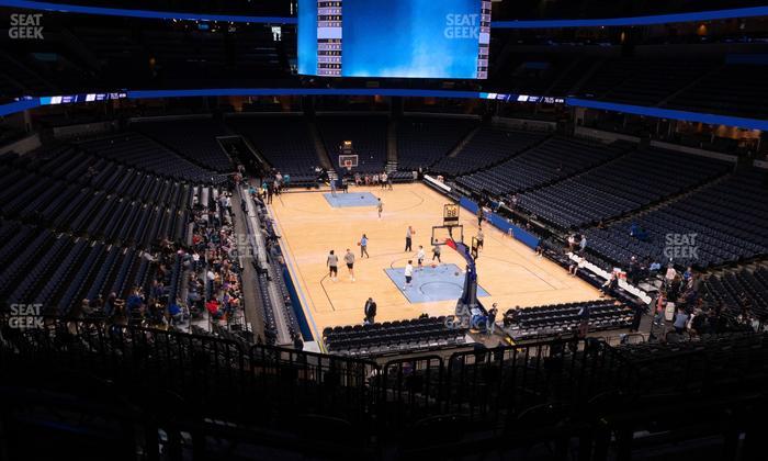 FedExForum - Section 117 Seat View