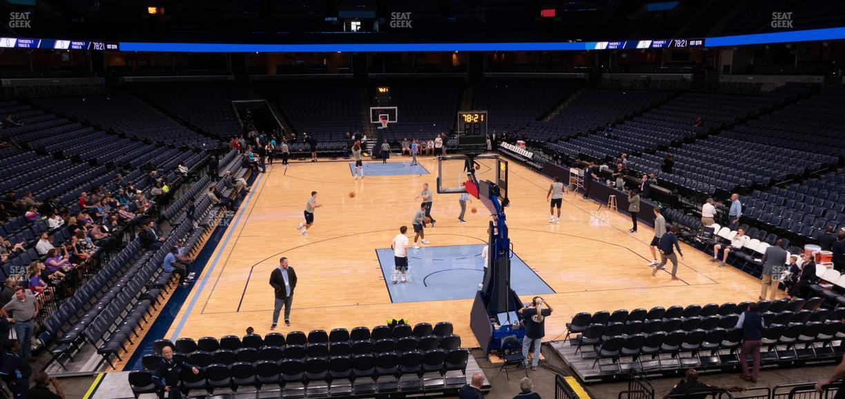 FedExForum - Section 118 Seat View