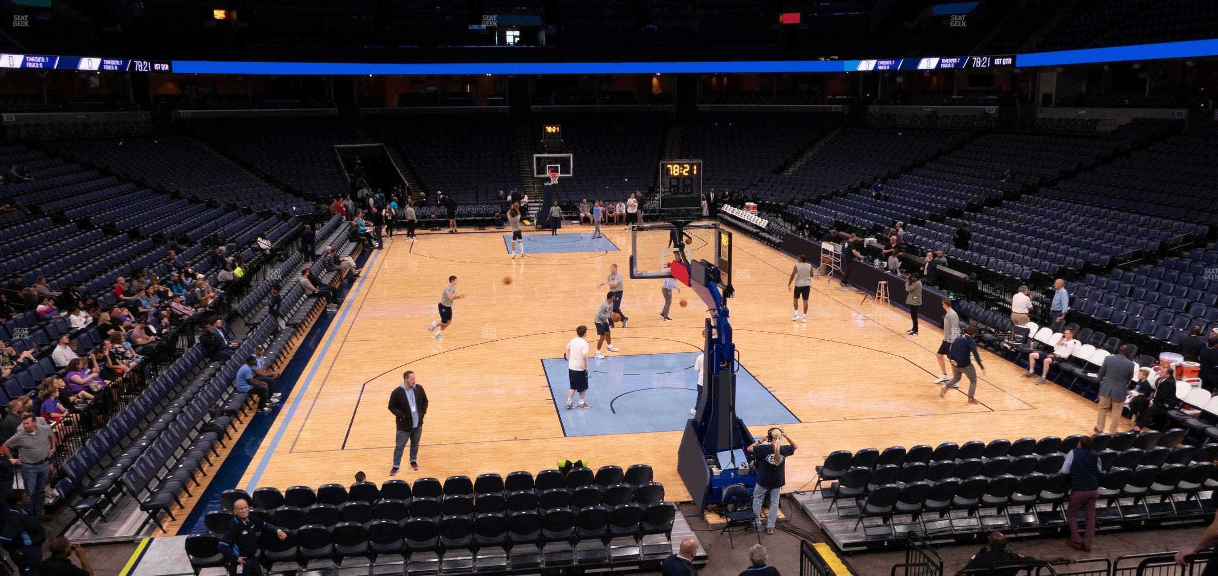 FedExForum - Section 118 Seat View