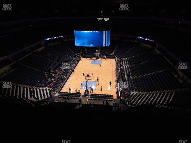 FedExForum - Section 201 Seat View