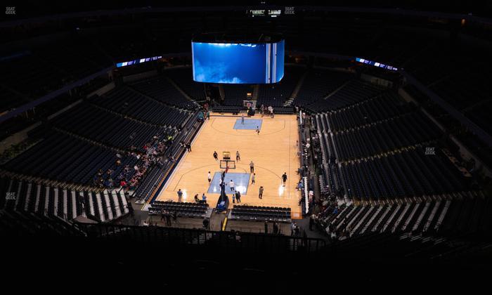 FedExForum - Section 201 Seat View
