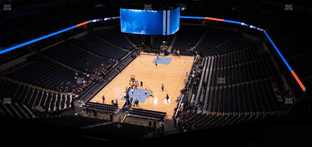 FedExForum - Section 202 Seat View