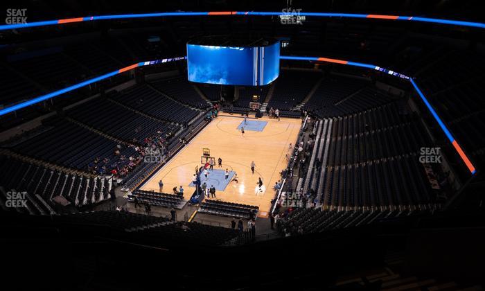 FedExForum - Section 202 Seat View