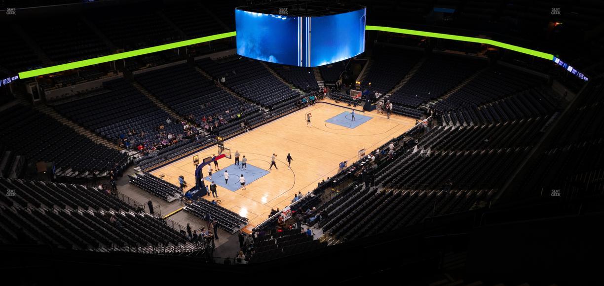 FedExForum - Section 204 Seat View