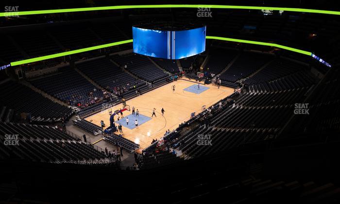 FedExForum - Section 204 Seat View