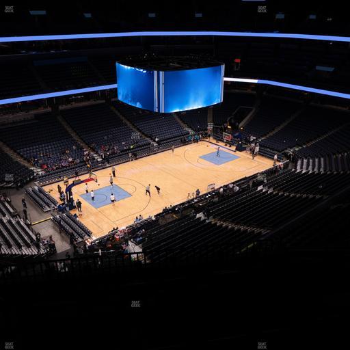 FedExForum - Section 205 Seat View