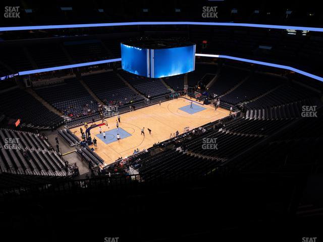 FedExForum - Section 205 Seat View