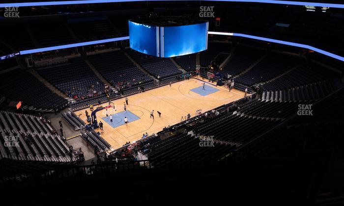 FedExForum - Section 205 Seat View