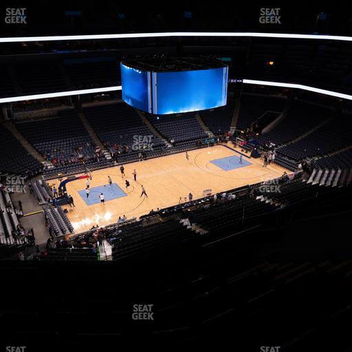 FedExForum - Section 206 Seat View