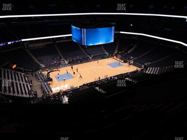 FedExForum - Section 206 Seat View