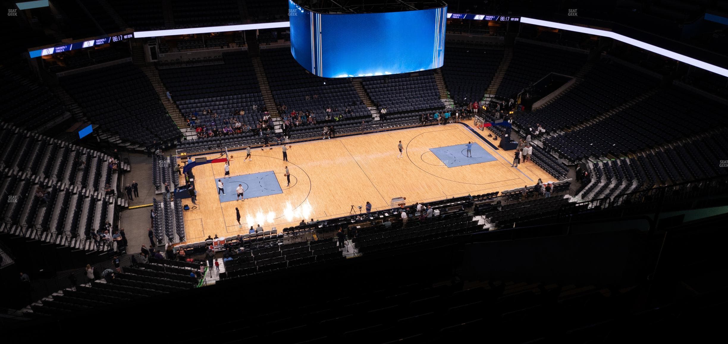 FedExForum - Section 207 Seat View