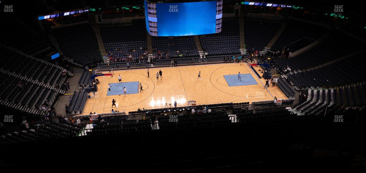 FedExForum - Section 208 Seat View