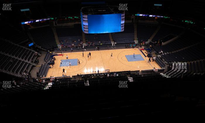 FedExForum - Section 208 Seat View