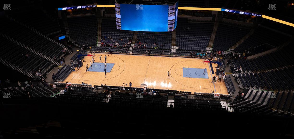 FedExForum - Section 209 Seat View