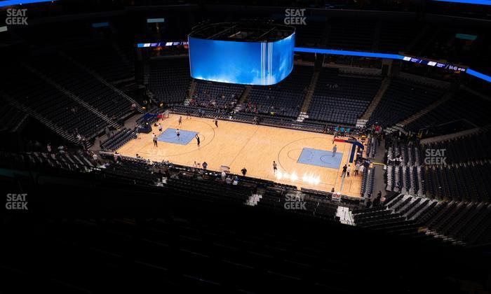 FedExForum - Section 210 Seat View