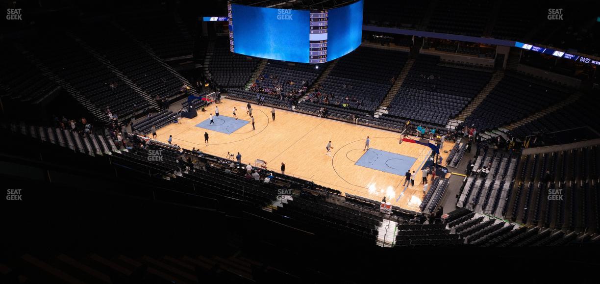 FedExForum - Section 211 Seat View
