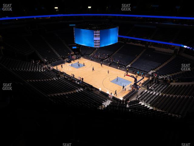FedExForum - Section 212 Seat View