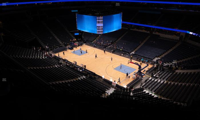 FedExForum - Section 212 Seat View