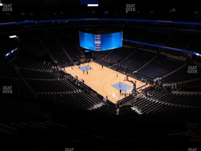 FedExForum - Section 213 Seat View
