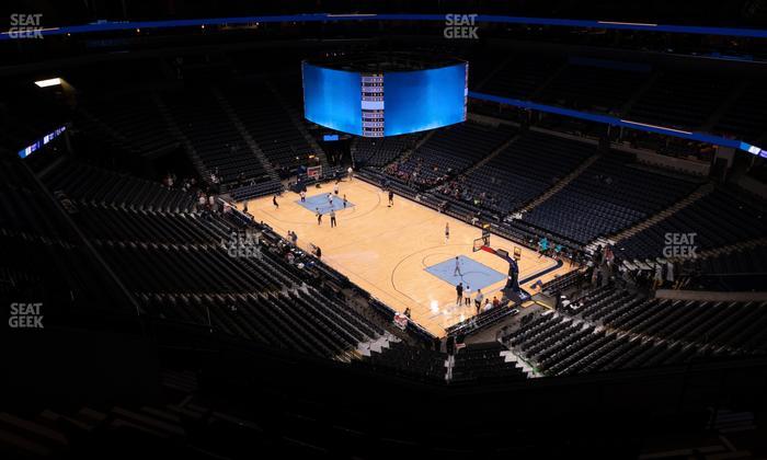 FedExForum - Section 213 Seat View
