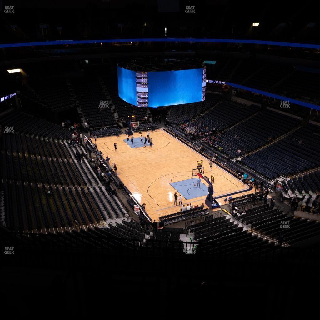 FedExForum - Section 214 Seat View